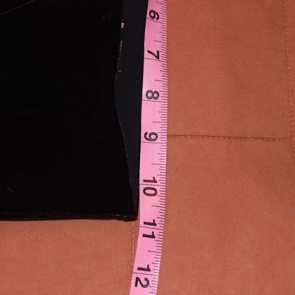 Commando High Waisted Black Velvet Pants Women Size Medium - Picture 8 of 10